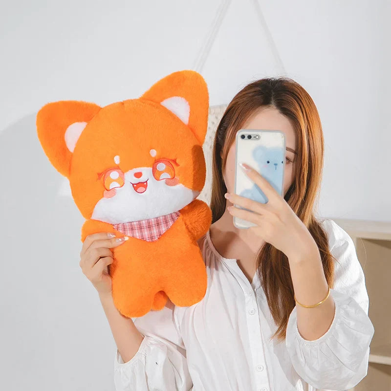 Peluche renard douce et moelleuse