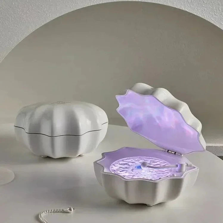 Enceinte Bluetooth Shell avec veilleuse