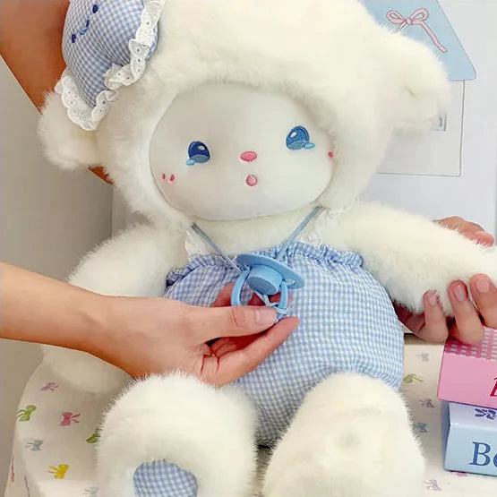 Peluche douce agneau