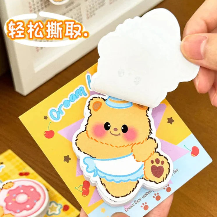 Creamy Bear Sticky Notes