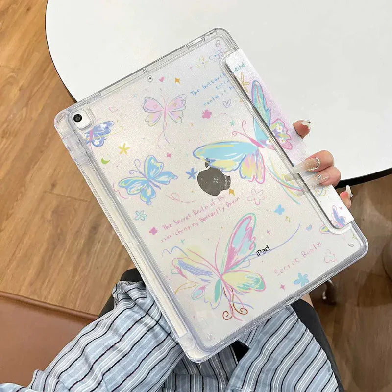 Pastel Butterfly Tablet Case