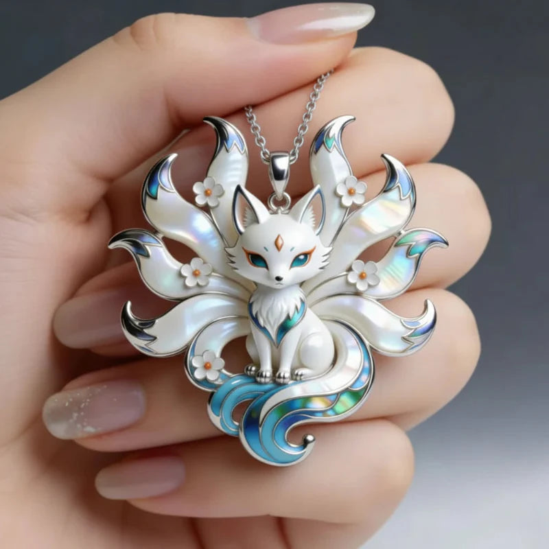 Collier détaillé Kawaii Kitsune