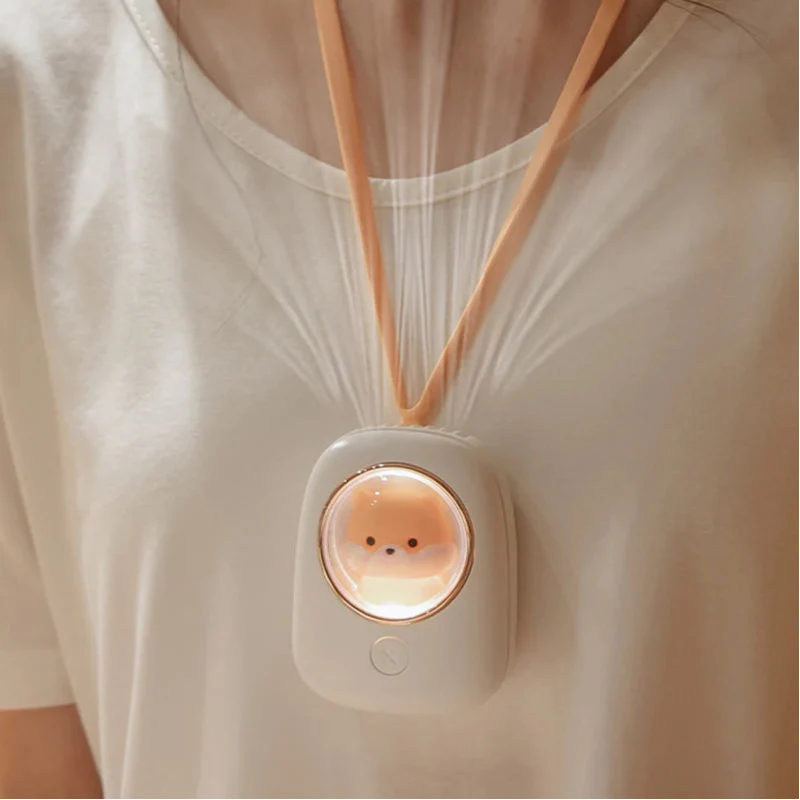 Kawaii Shiba Inu Neck Fan