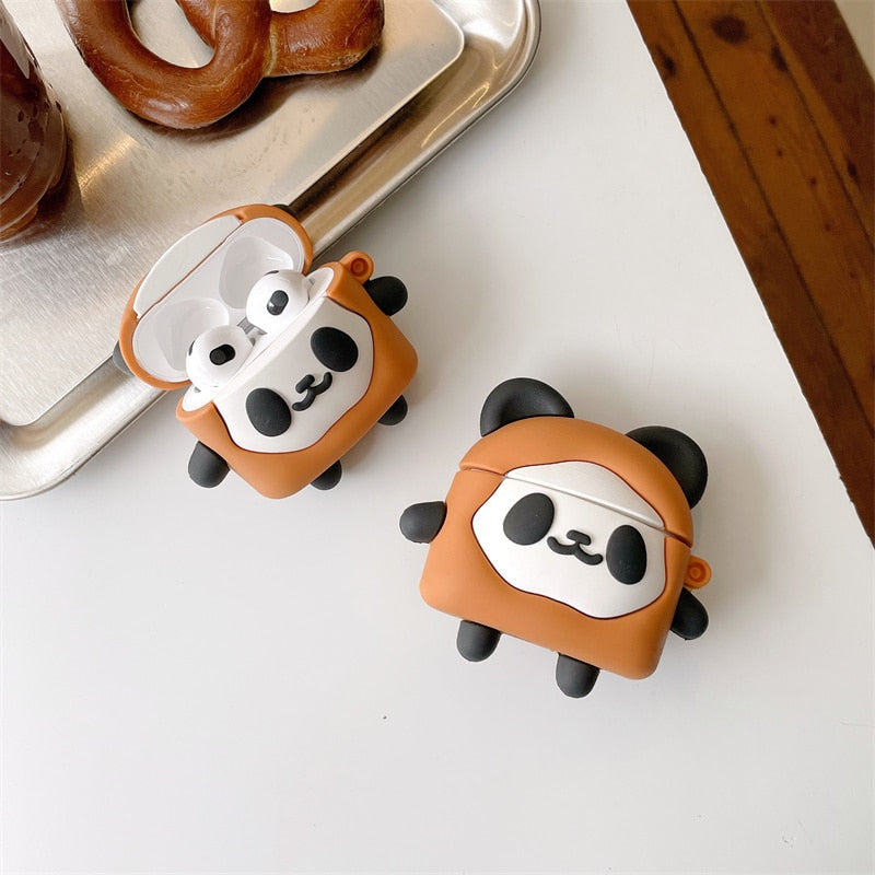Étui pour AirPods Panda Bread