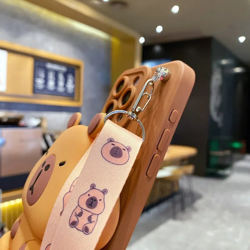 Chonky Capybara Samsung Phone Case Bag