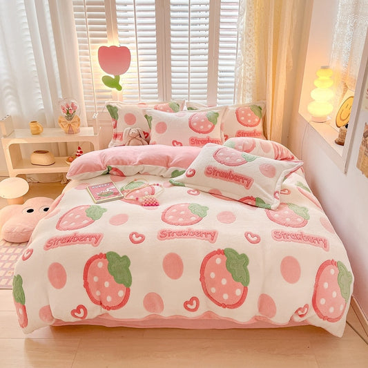 Winter Flannel Duvet Covers
