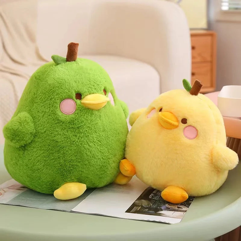 Peluche mignonne en forme de poire canard