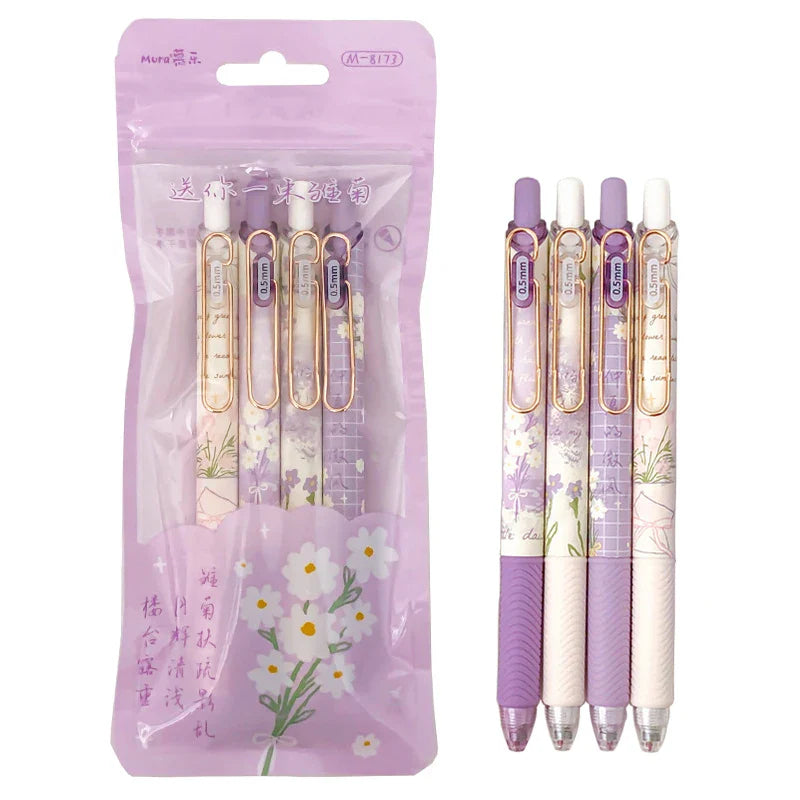Stylos gel Purple Daisy