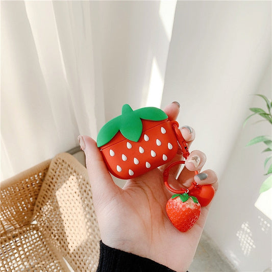 Estuche de fresa para AirPods Pro