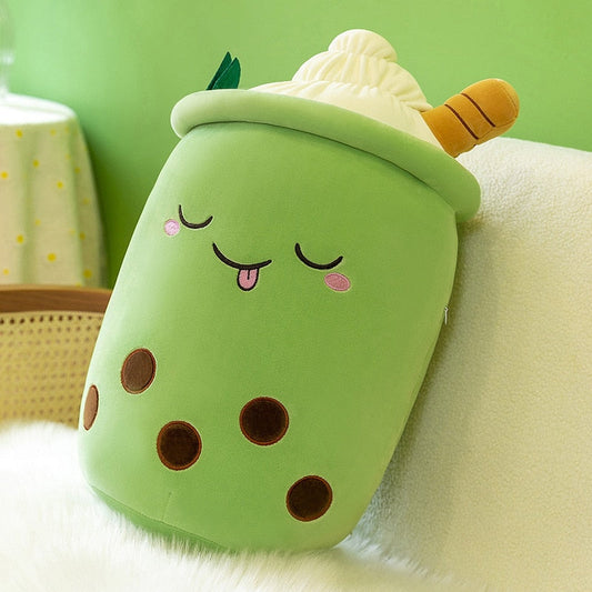 Peluche au thé Matcha Boba