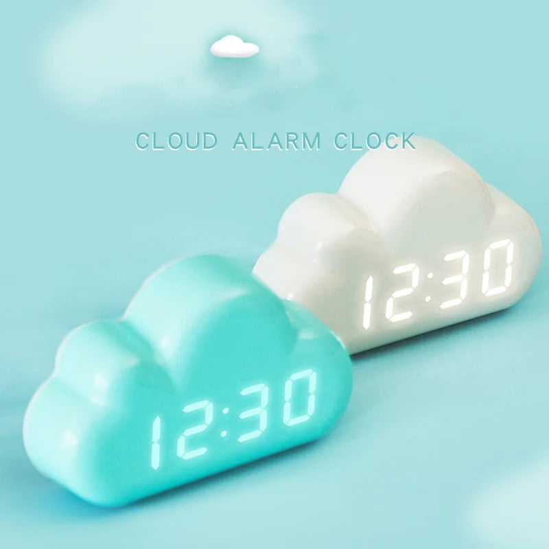 Reloj despertador digital en la nube