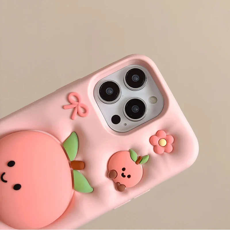 Kawaii Peach Phone Case
