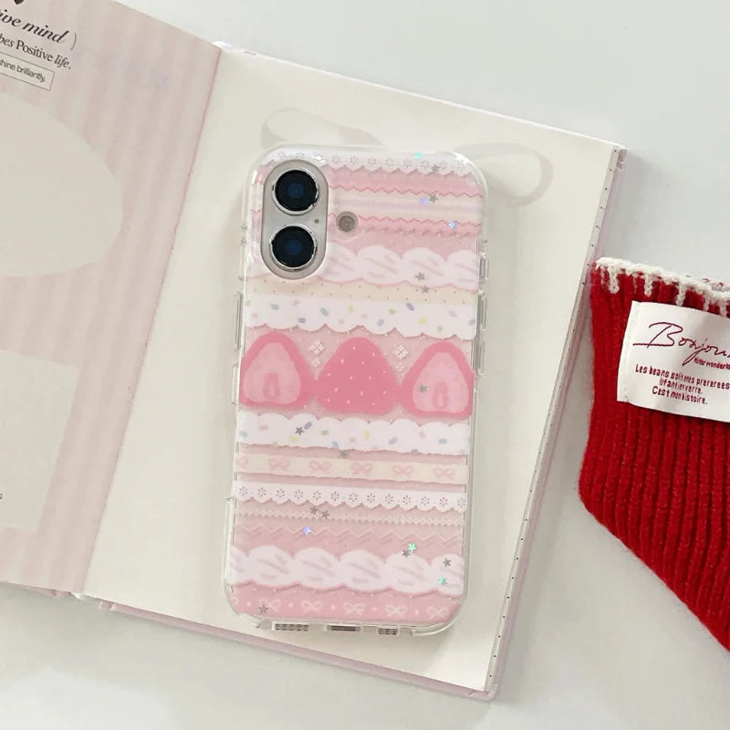 Coque de téléphone Samsung Gâteau Fraises et Crème