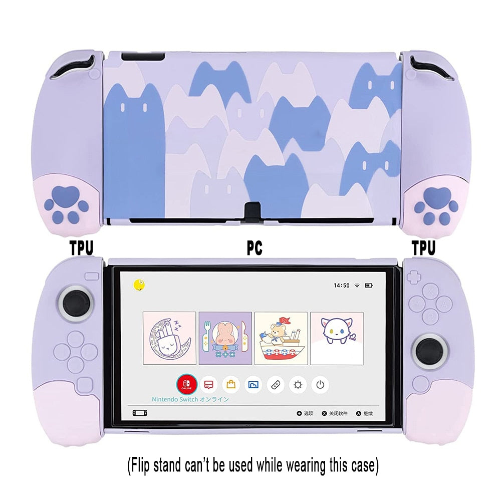 Étui Nintendo Switch Patte de chat