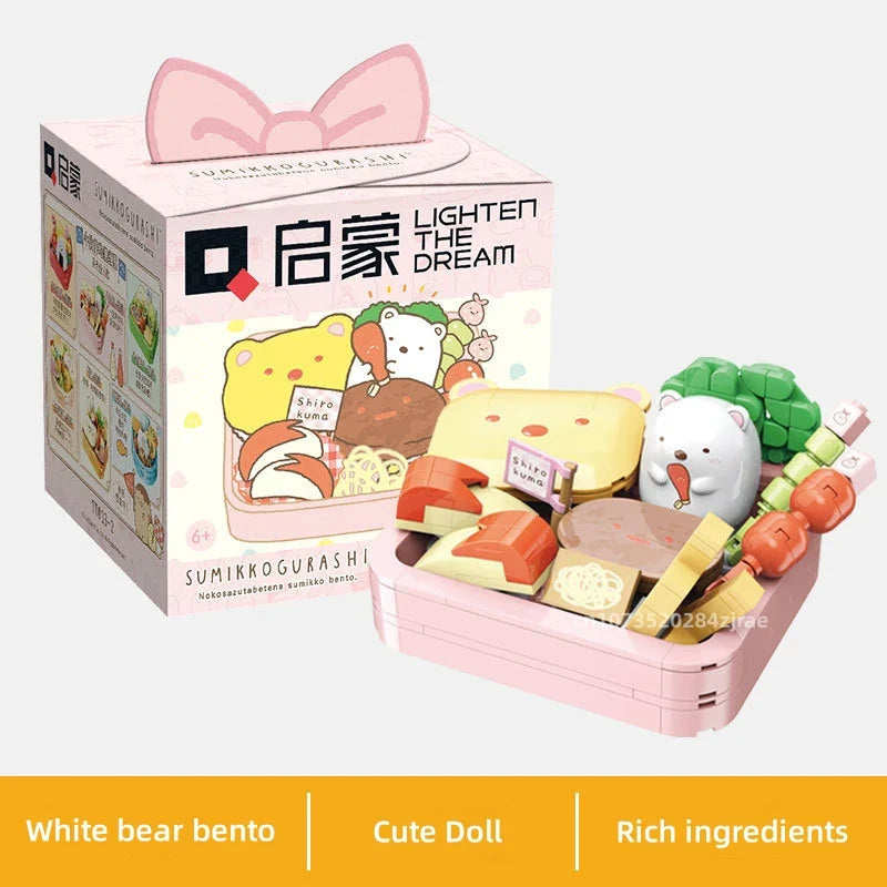 Blocs de construction pour boîte à sushis Bento