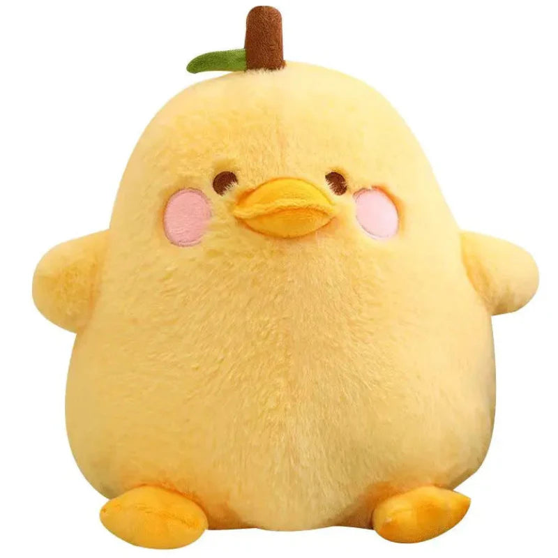 Peluche mignonne en forme de poire canard