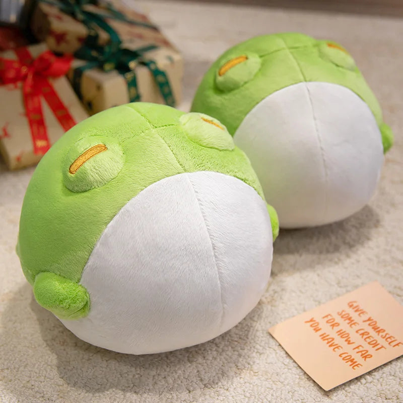 Peluche Kawaii Grenouille Ronde