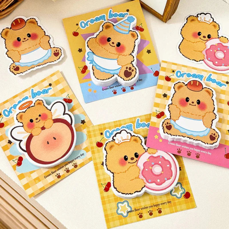 Creamy Bear Sticky Notes