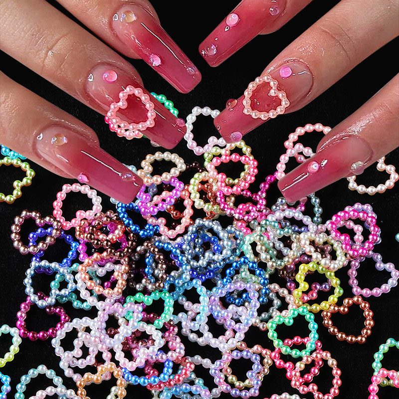 Breloques pour ongles en perles