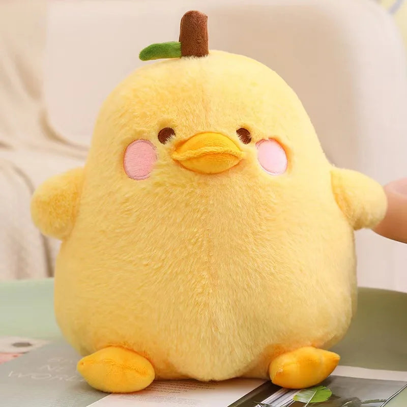 Peluche mignonne en forme de poire canard