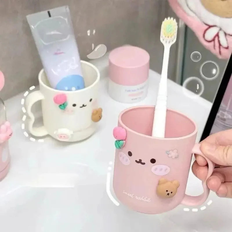 Récipient à brosse à dents Kawaii