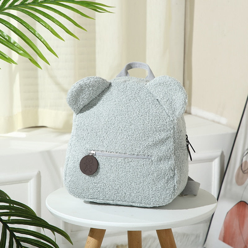 Petit sac à dos ours en peluche