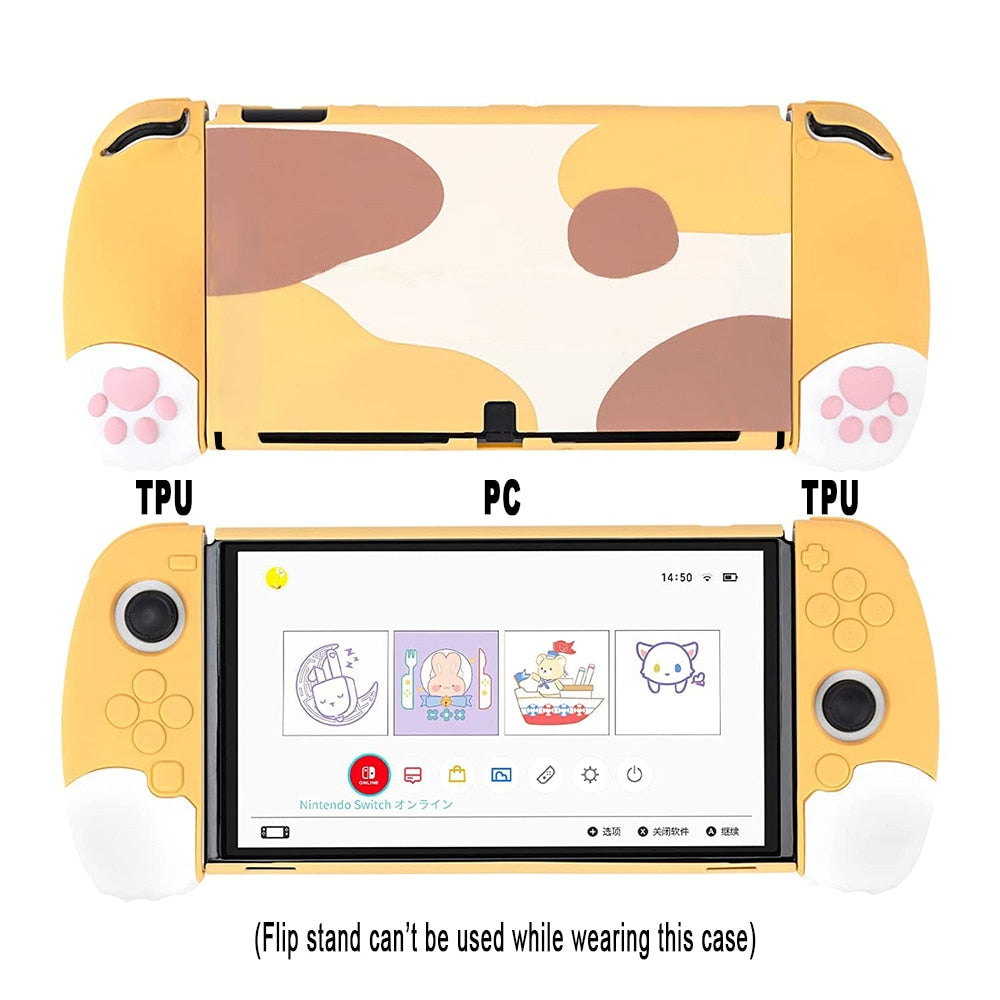 Étui Nintendo Switch Patte de chat
