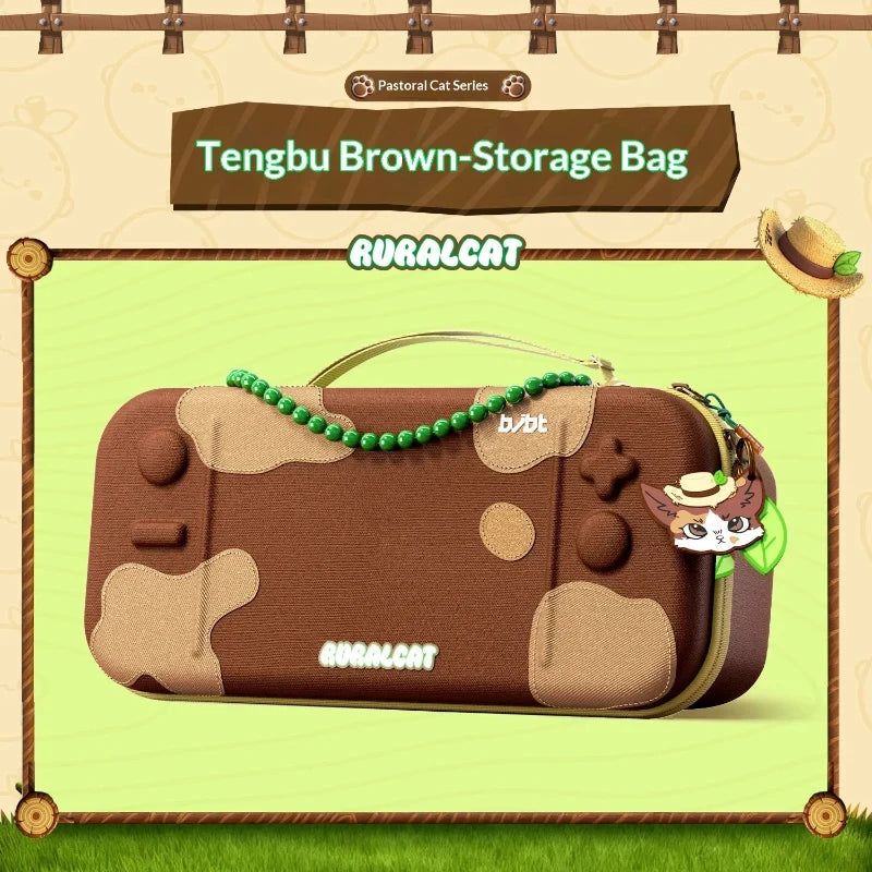 Kawaii Farming Neko Switch Case and Accessories NS/OLED/NS2