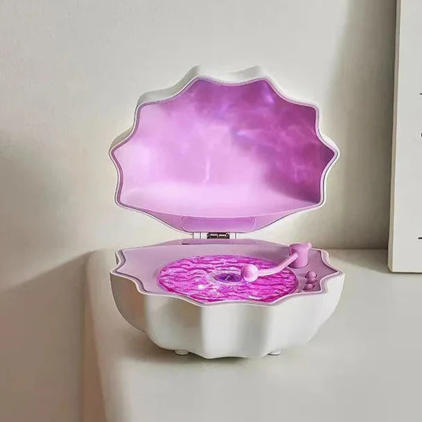 Enceinte Bluetooth Shell avec veilleuse