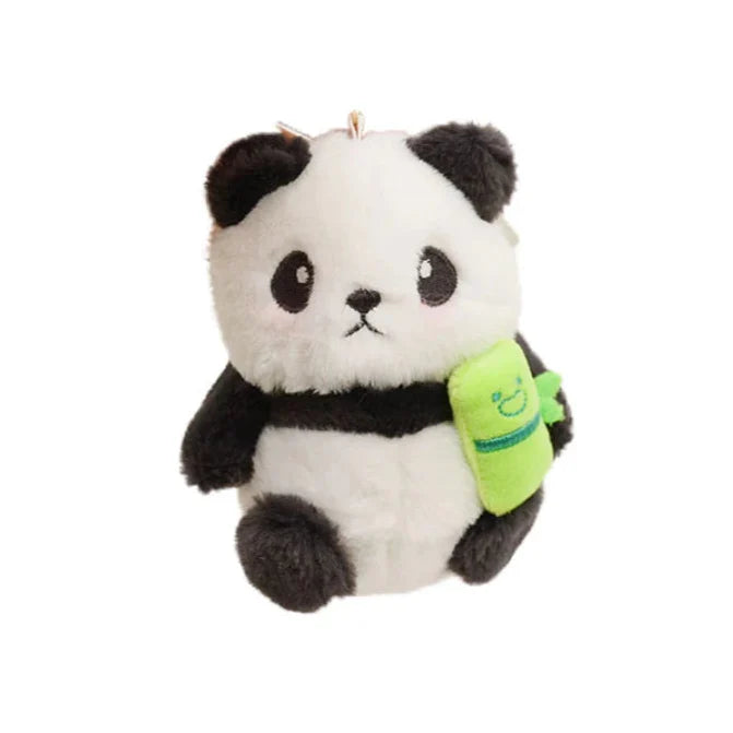 Porte-clés en peluche panda