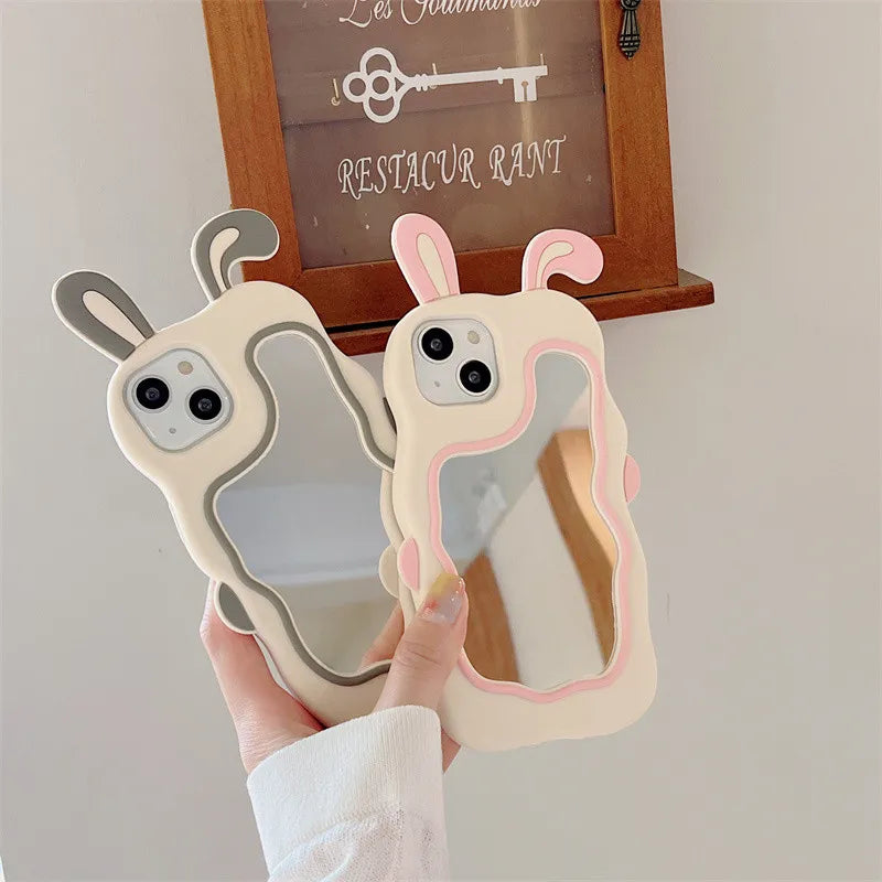 Coque iPhone Mirror Bunny