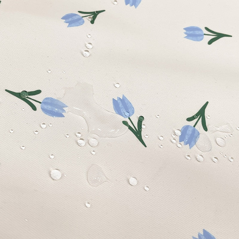 Sac à dos Tulipes bleues