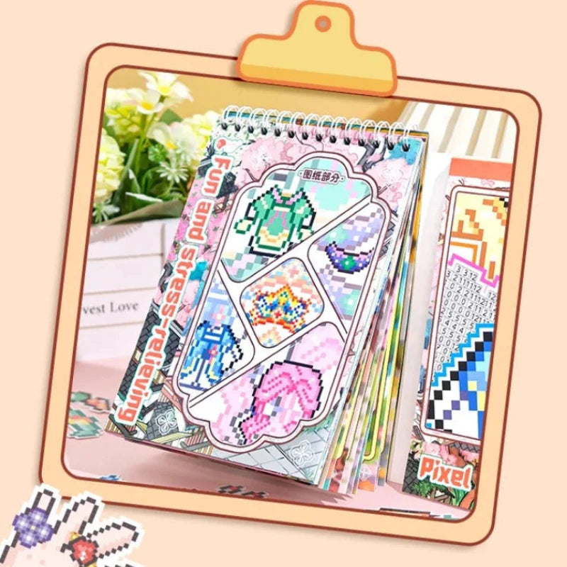 ZIYI Dress Up Pixel Art Stickers