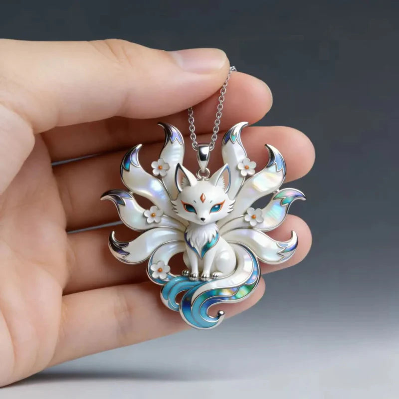 Collier détaillé Kawaii Kitsune