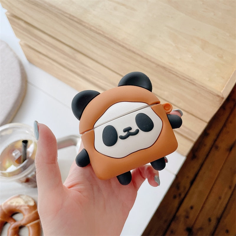 Étui pour AirPods Panda Bread