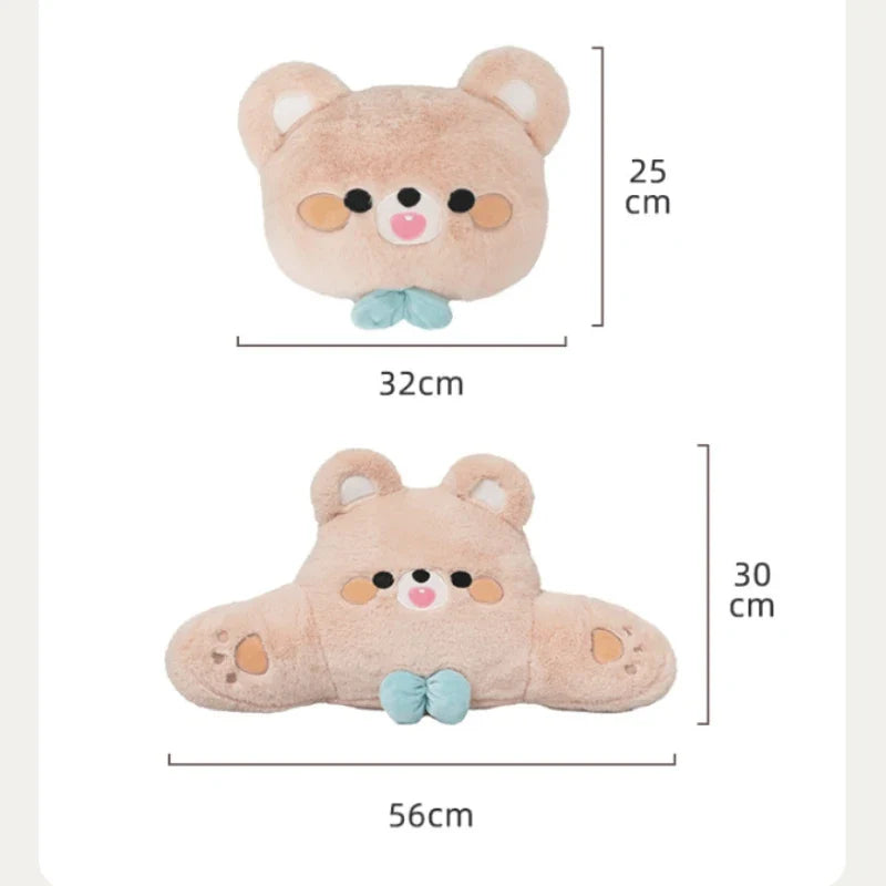 Accesorios para asiento de coche de oso de peluche