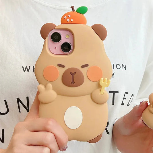Kawaii Capybara iPhone Case