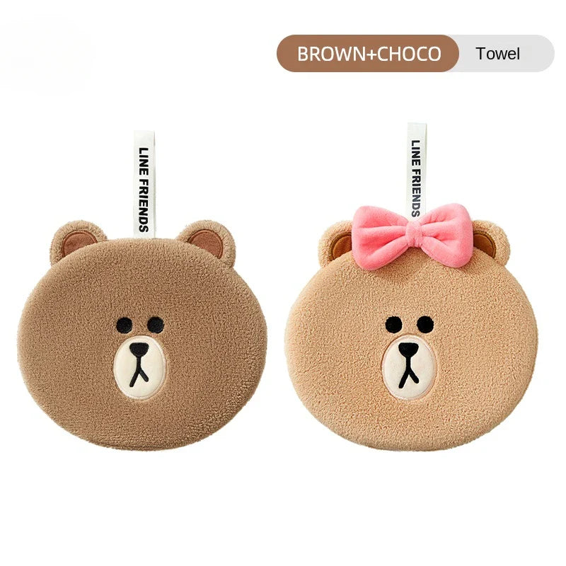 Toallas de mano con forma de osito de peluche