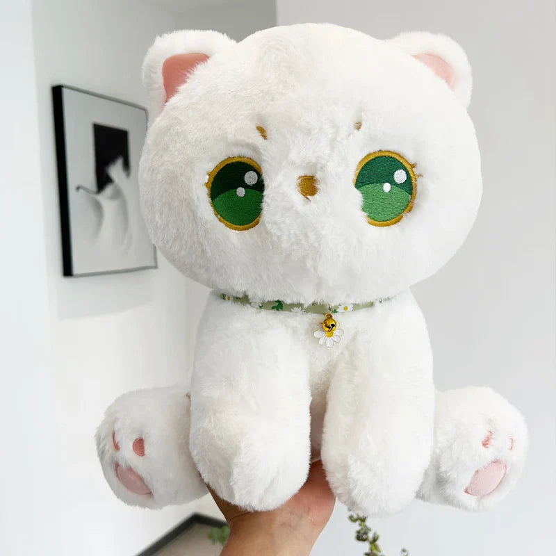 Green Eyed Cat Plushie