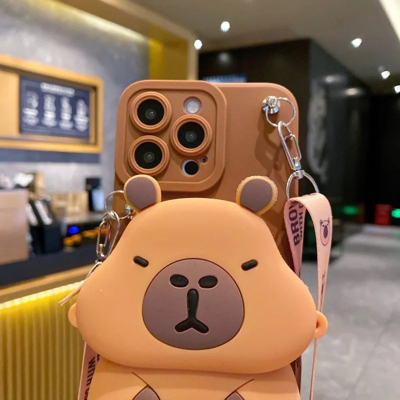 Chonky Capybara Samsung Phone Case Bag