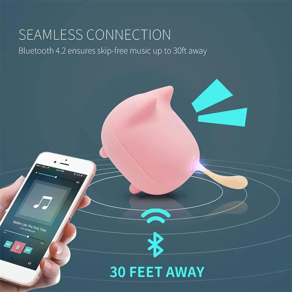 Mini haut-parleur Bluetooth sans fil pour chat