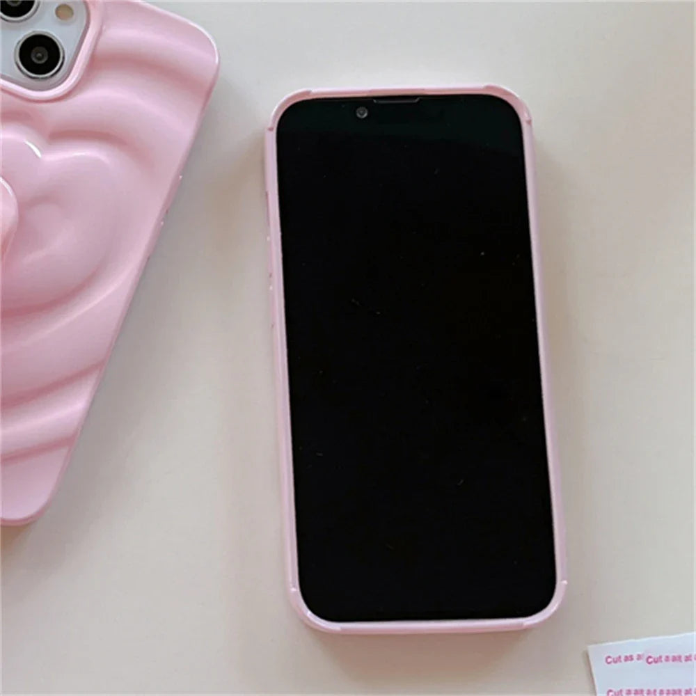 Coque iPhone Coeur Rose