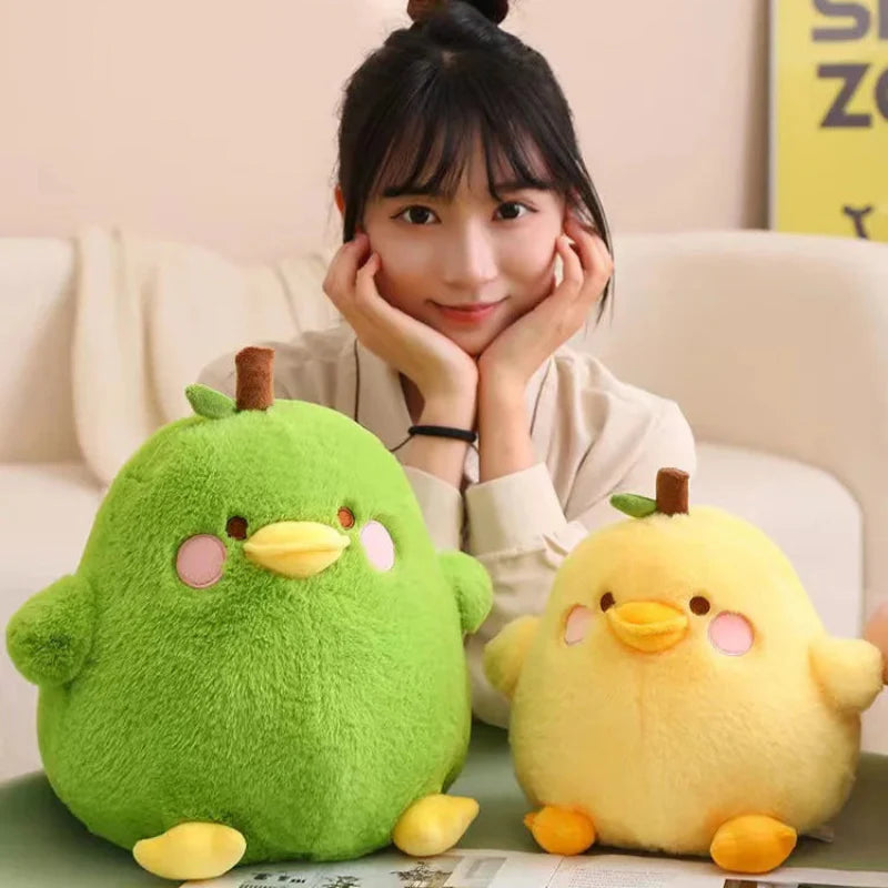 Peluche mignonne en forme de poire canard