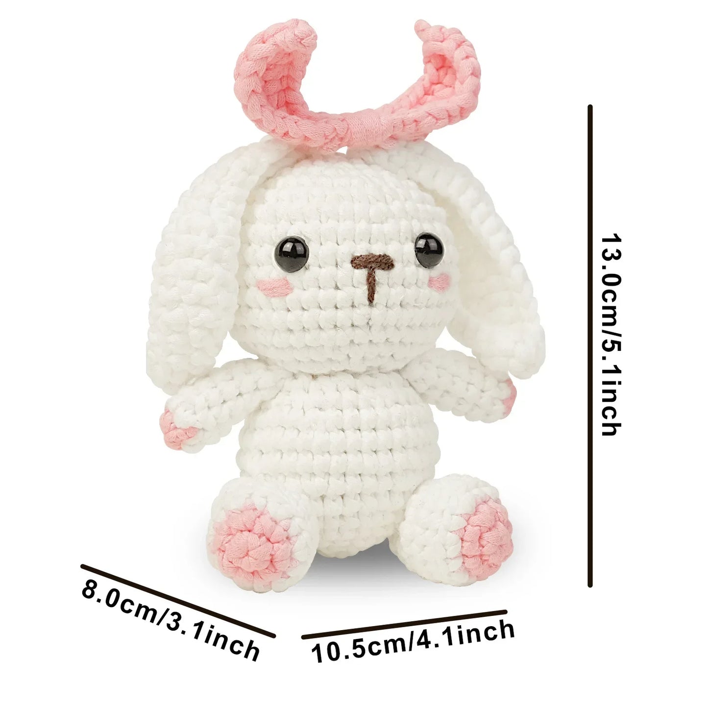 Sweet Bunny – Kit de crochet kawaii pour débutants