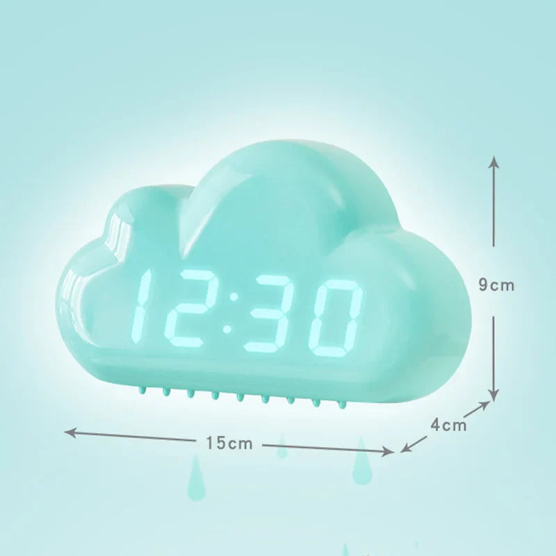 Reloj despertador digital en la nube