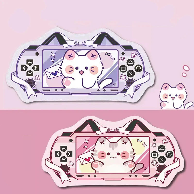 Tapis de souris de jeu Kawaii Neko
