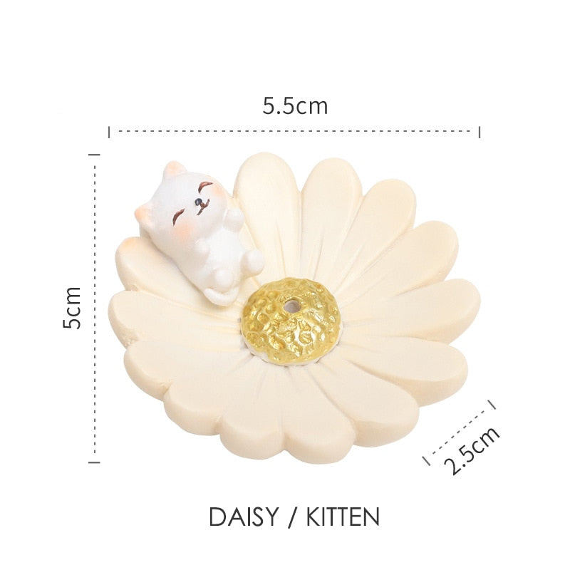 Sakura Animal Incense Holder