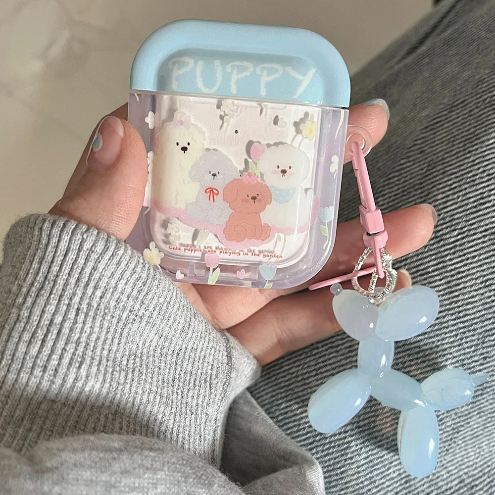 Étui pour AirPods Pastel Puppies
