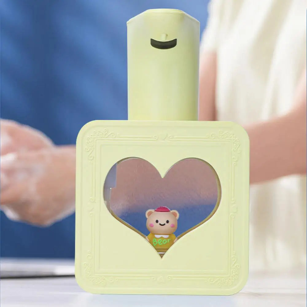 Lindo dispensador automático de jabón en espuma