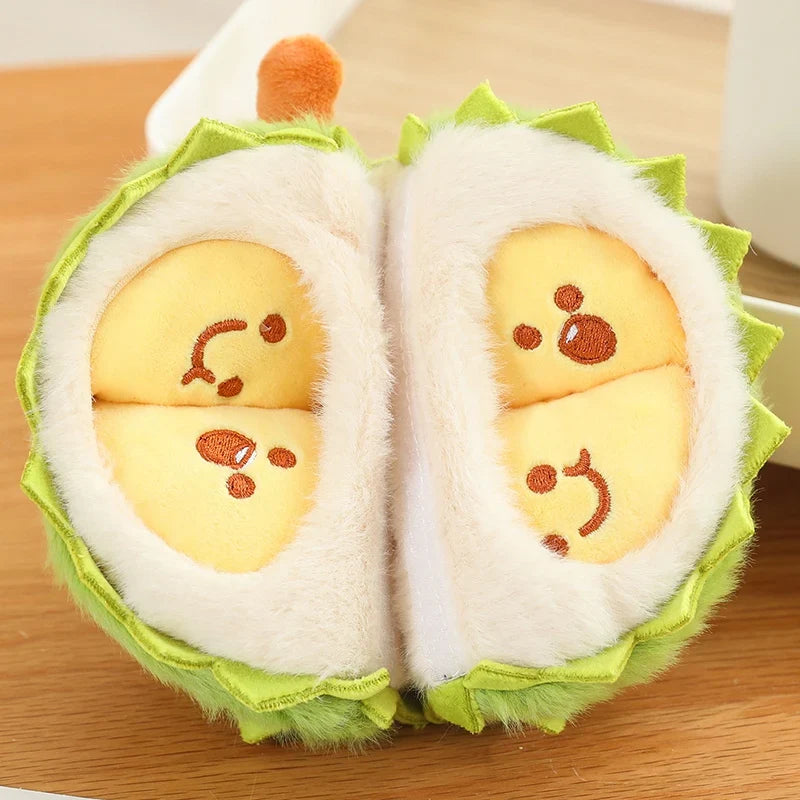 Peluche de durian kawaii